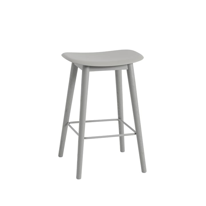 Fiber counter stool 65 cm - grey, grijze poten - Muuto