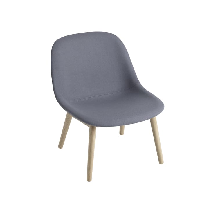 Fiber lounge fauteuil met eikenhouten poten - Divina 154 - Muuto