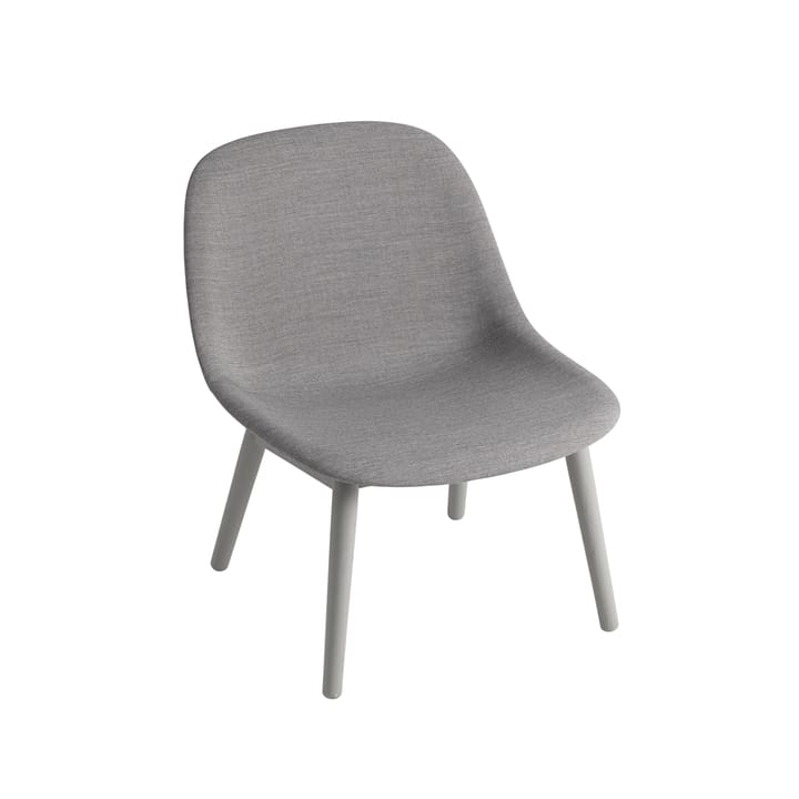 Fiber lounge fauteuil met eikenhouten poten - Remix 133 - Muuto