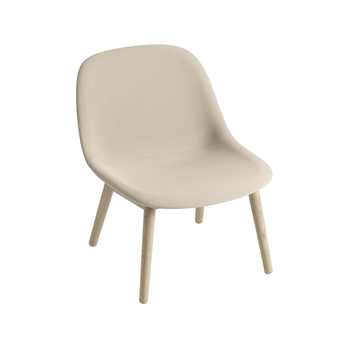 Fiber lounge fauteuil met eikenhouten poten - Steelcut trio 236 - Muuto