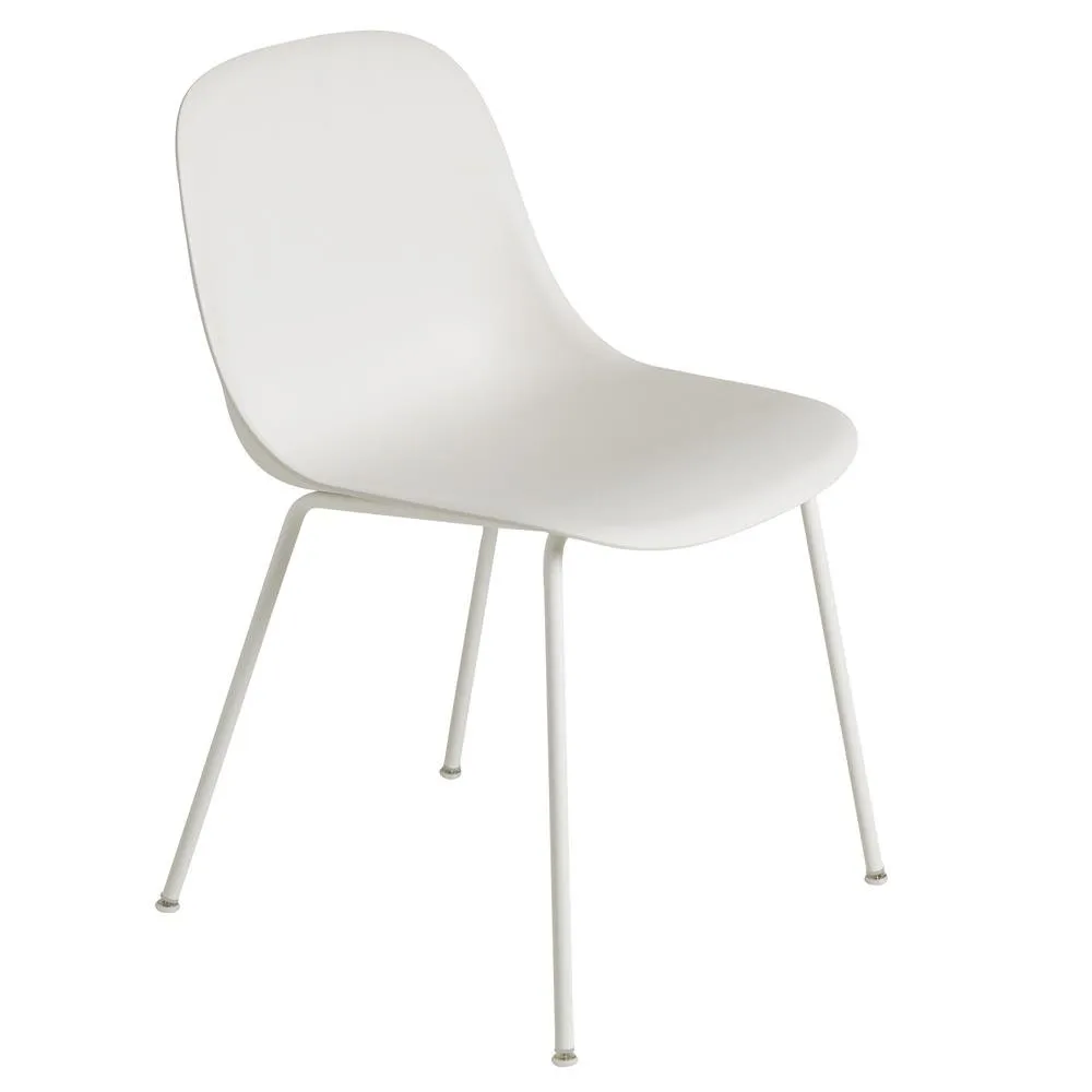 Fiber side chair stoel, wit Muuto