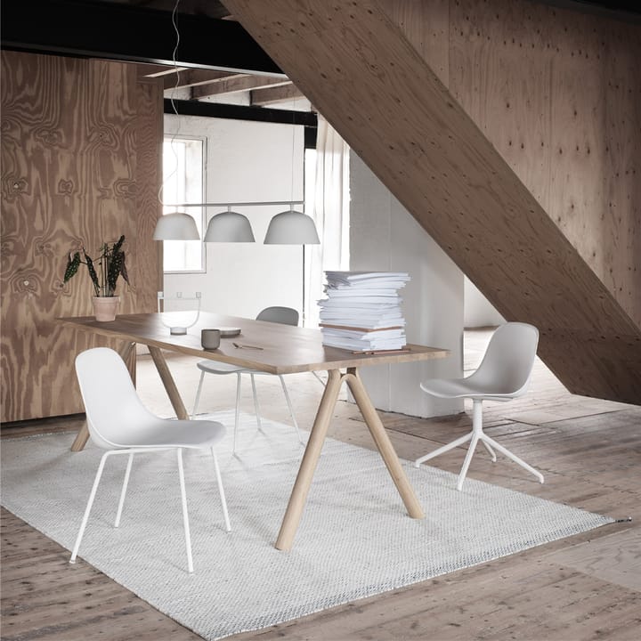 Fiber stoel - Natural white-White (kunststof) - Muuto