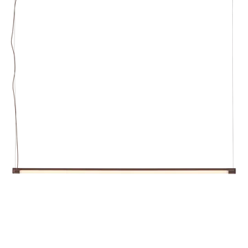 Fine Suspension Lamp 120 cm - Deep Red - Muuto