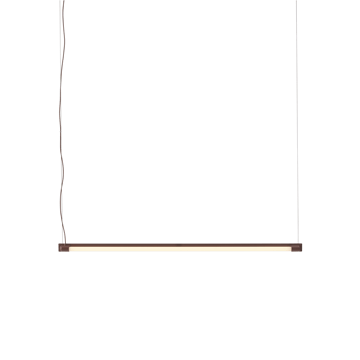 Fine Suspension Lamp 90 cm - Deep Red - Muuto