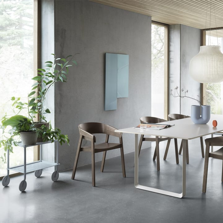 Flow 2-layer trolley 57 cm, Grijs Muuto