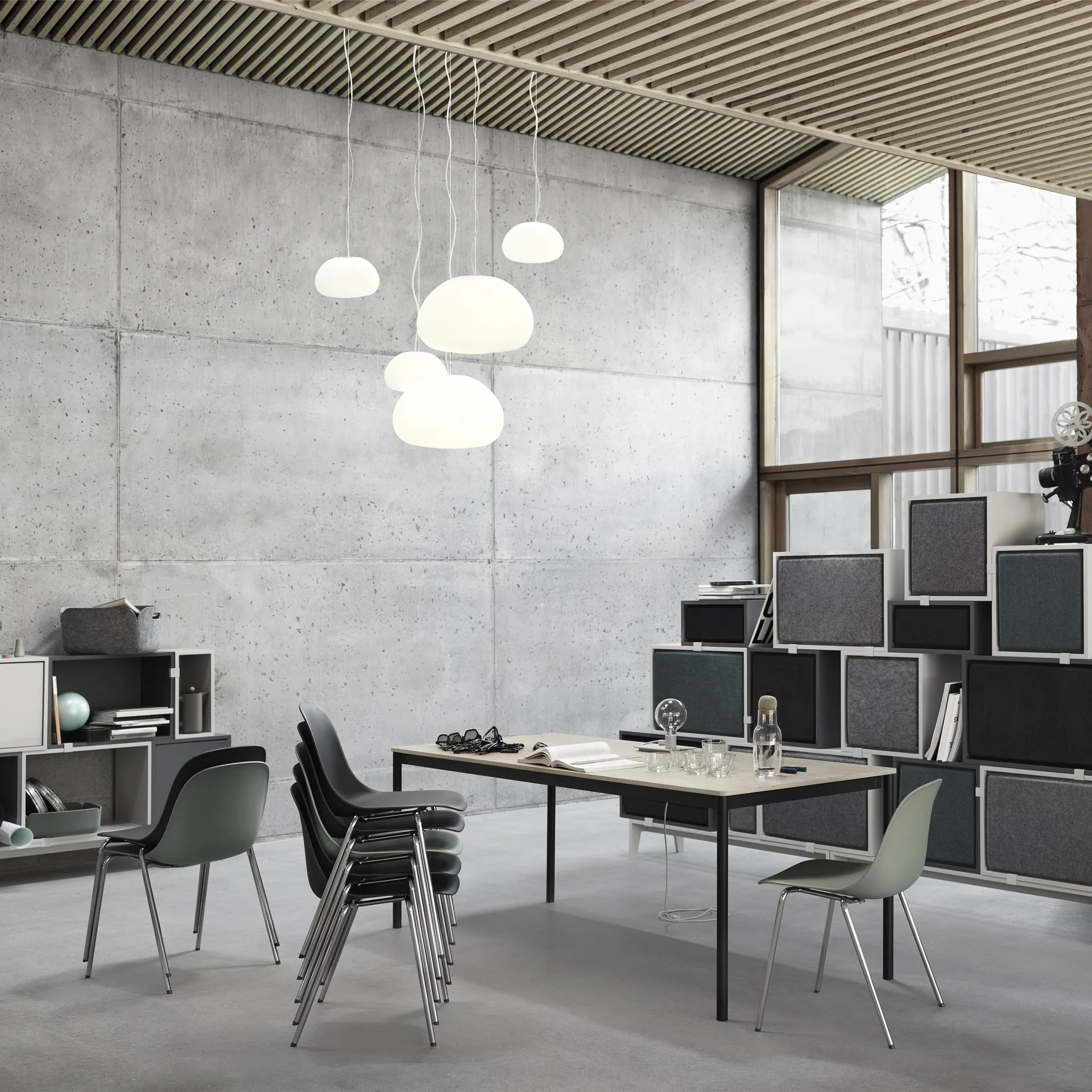 Fluid hanglamp, groot Muuto