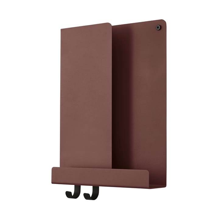 Folded plank 29,5x40 cm - Deep Red - Muuto