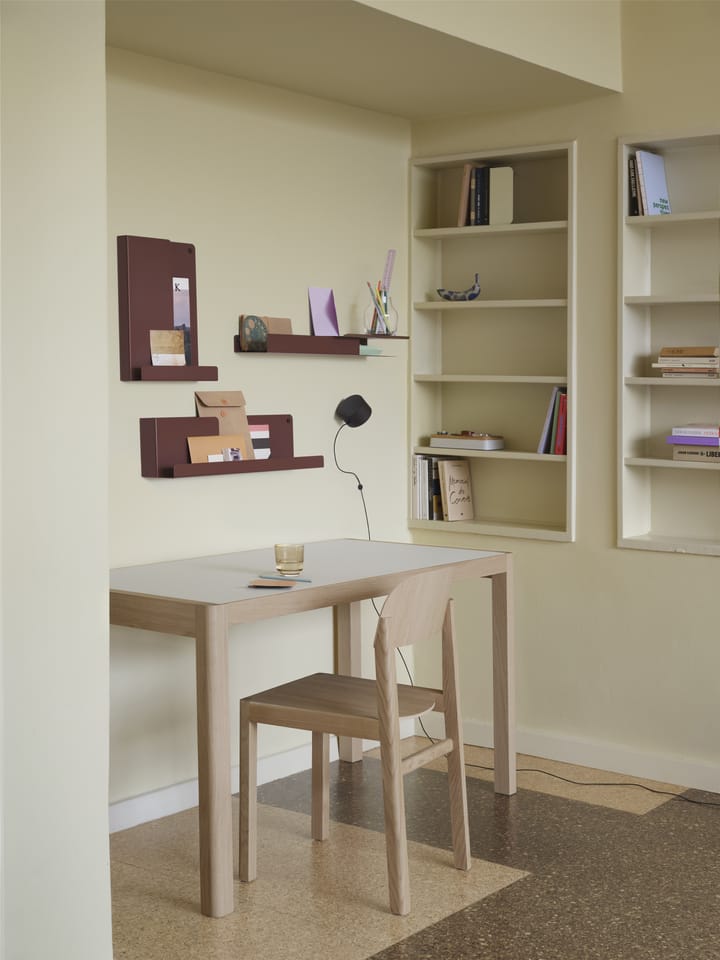Folded plank 29,5x40 cm, Deep Red Muuto