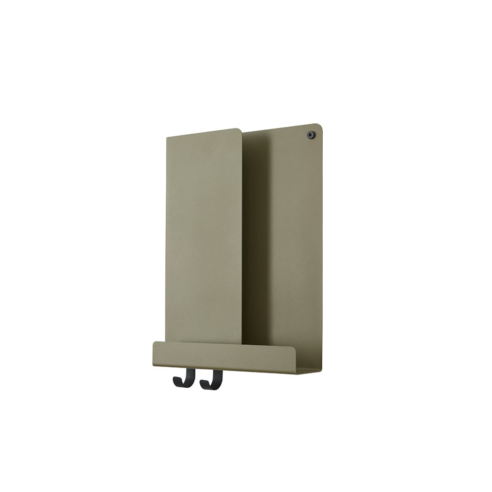 Muuto Folded plank 29,5x40 cm Olive | Scandinavisch Interieur | Planken & planksystemen | Groen