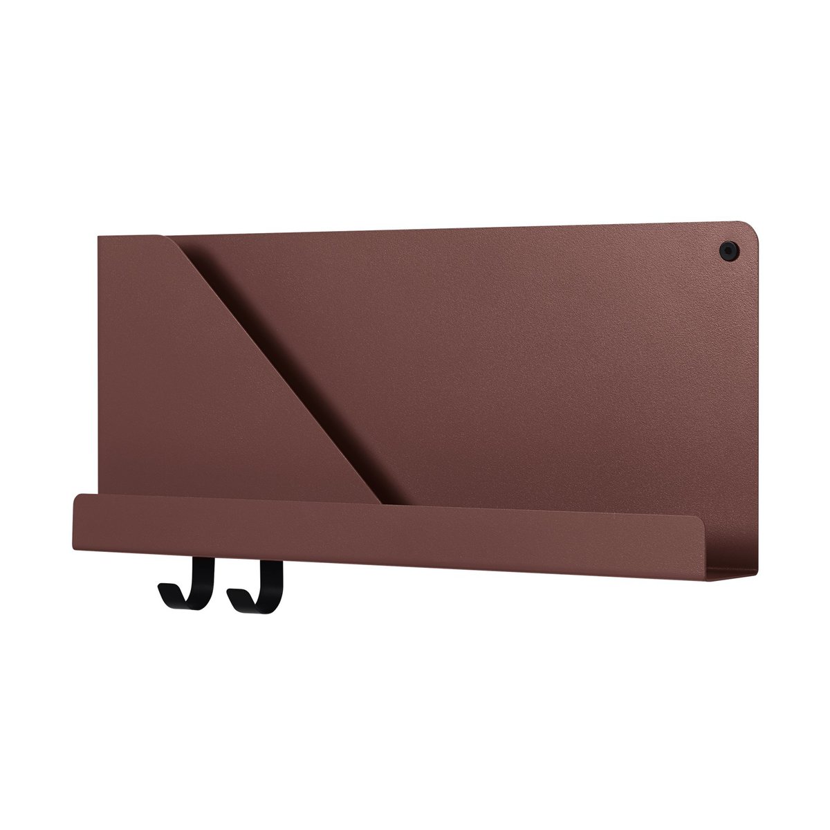 Muuto Folded plank klein Deep Red | Scandinavisch Interieur | Planken & planksystemen | Rood