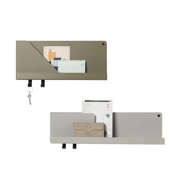 Folded plank klein - olijf - Muuto