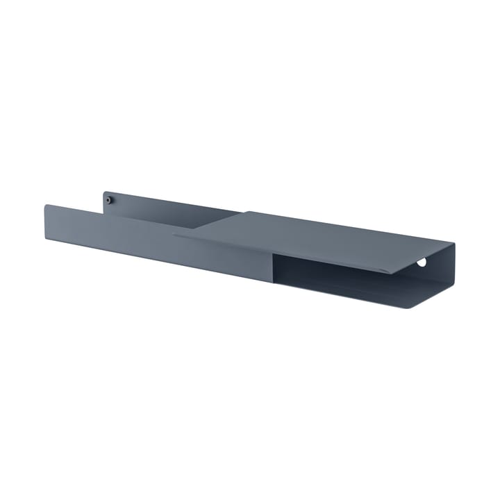 Folded platform plank 62x5,4 cm - Blue-Grey - Muuto