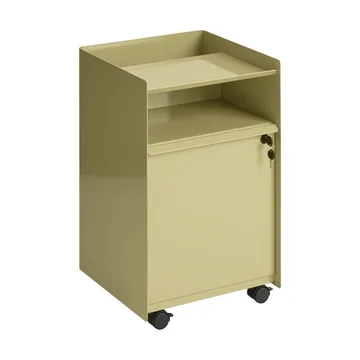 Folded Trolley serveerwagen met kast - Donkergroen beige - Muuto