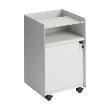 Folded Trolley serveerwagen met kast - Grey - Muuto