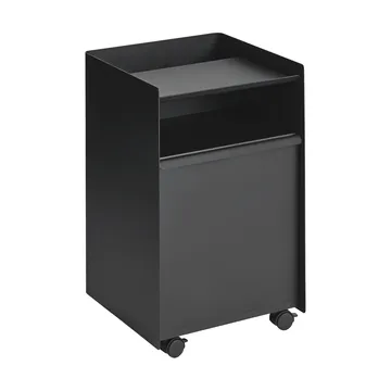 Folded Trolley serveerwagen met lade - Black - Muuto