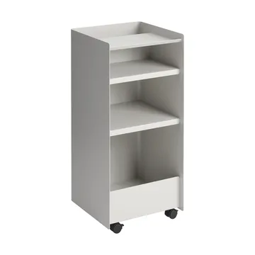 Folded Trolley serveerwagen open - Grijs, 37,4x38,7x37,2 cm - Muuto