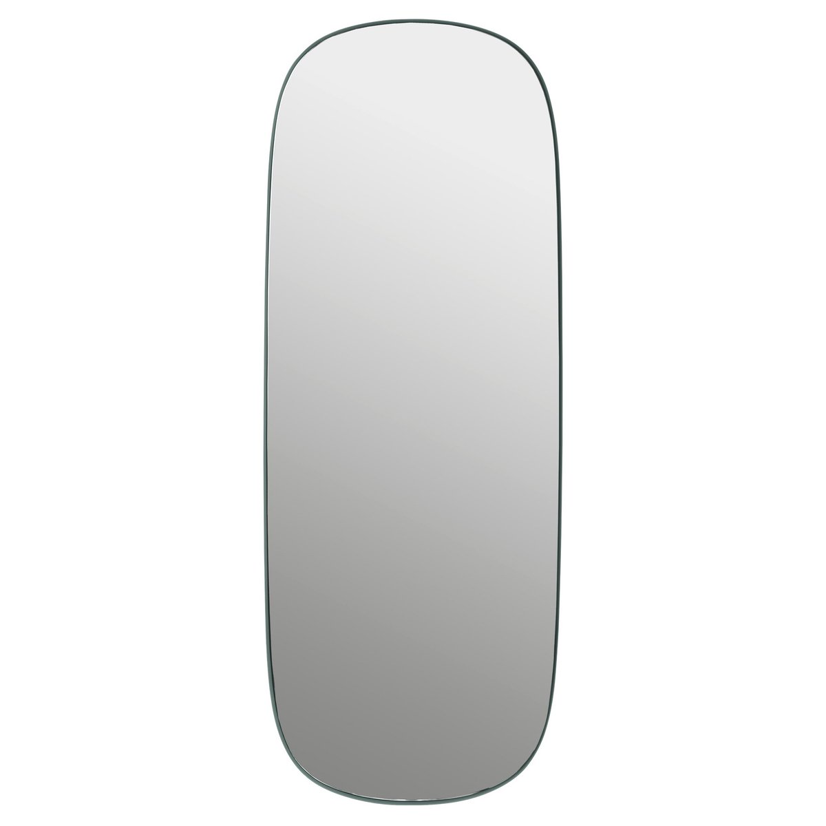 Muuto Framed spiegel groot Darkgreen-clear
