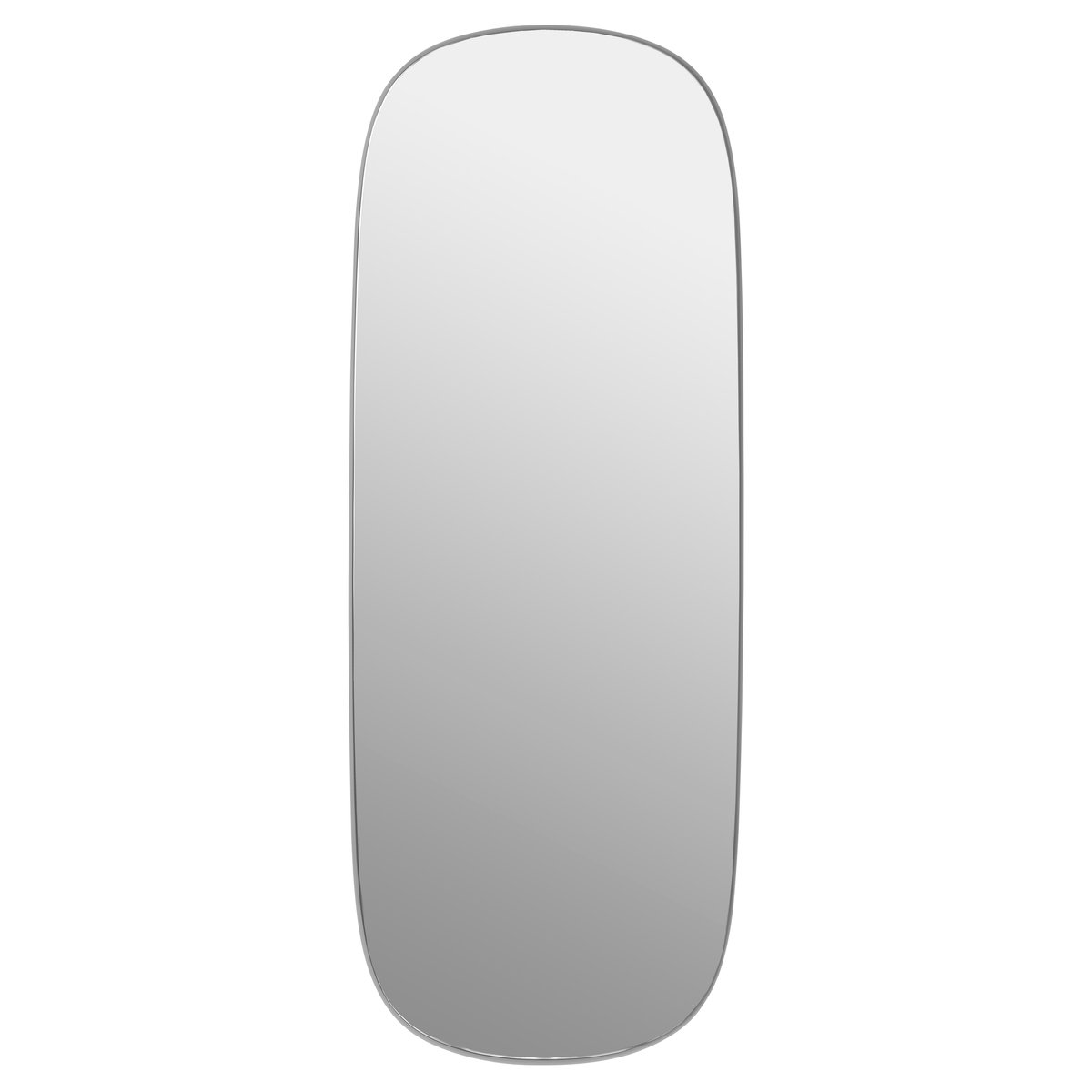 Muuto Framed spiegel groot Grey-clear