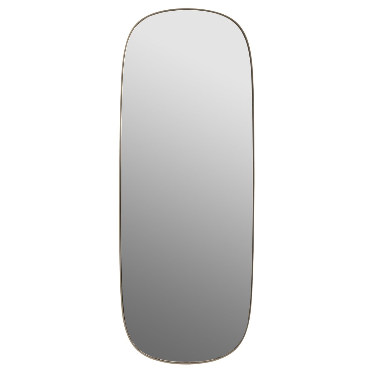 Muuto Framed spiegel groot Taupe-clear | Scandinavisch Interieur | Wandspiegels | Bruin