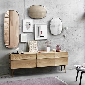 Framed spiegel klein - grijs - Muuto