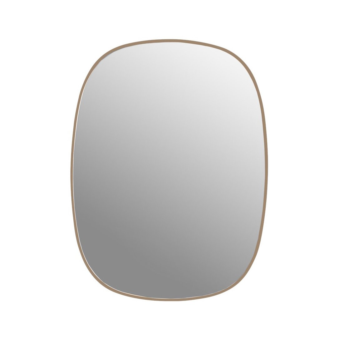Muuto Framed spiegel klein Rose-clear | Scandinavisch Interieur | Wandspiegels | Roze