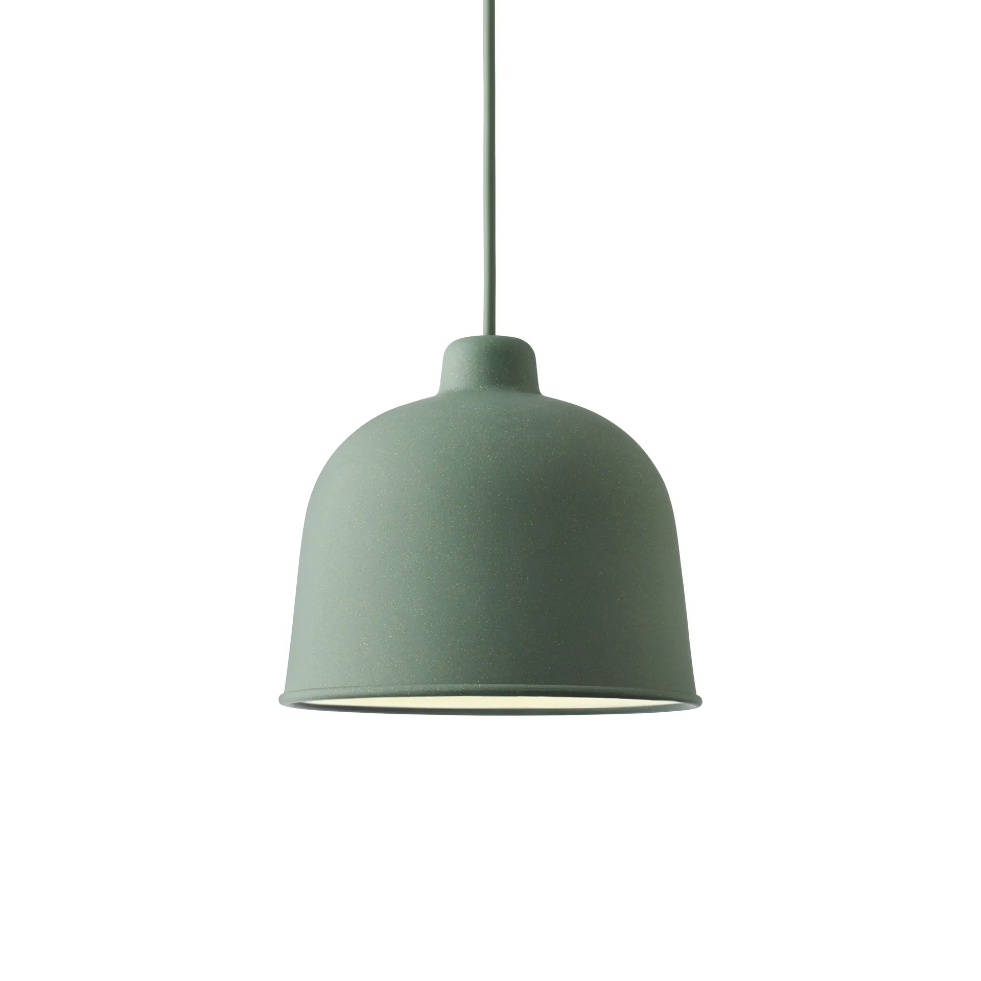 Grain hanglamp, mat groen Muuto