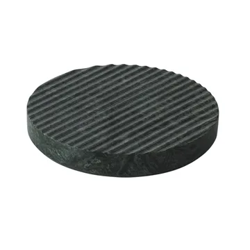 Groove onderzetter marmer (pannen) - groen - klein - Muuto