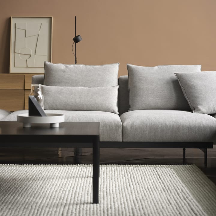 In Situ Config 2 Modulaire bank 3-zits, Clay 12-Black Muuto