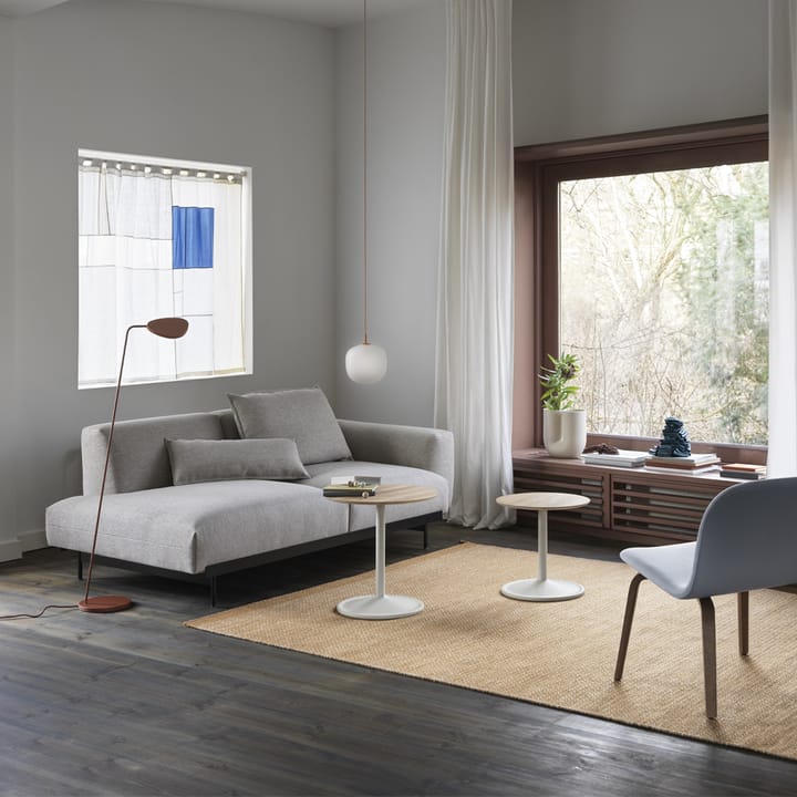 In Situ Config 2 Modulaire bank 3-zits, Clay 12-Black Muuto