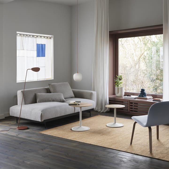 In Situ Config 2 Modulaire bank 3-zits - Clay 12-Black - Muuto