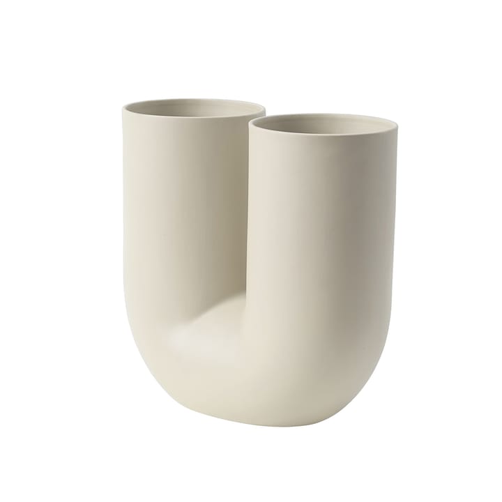 Kink vaas 26 cm, Zand Muuto