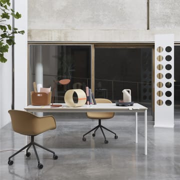 Leaf tafellamp wit - Copper brown - Muuto