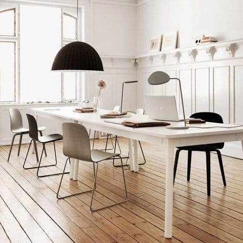 Leaf tafellamp wit, wit Muuto