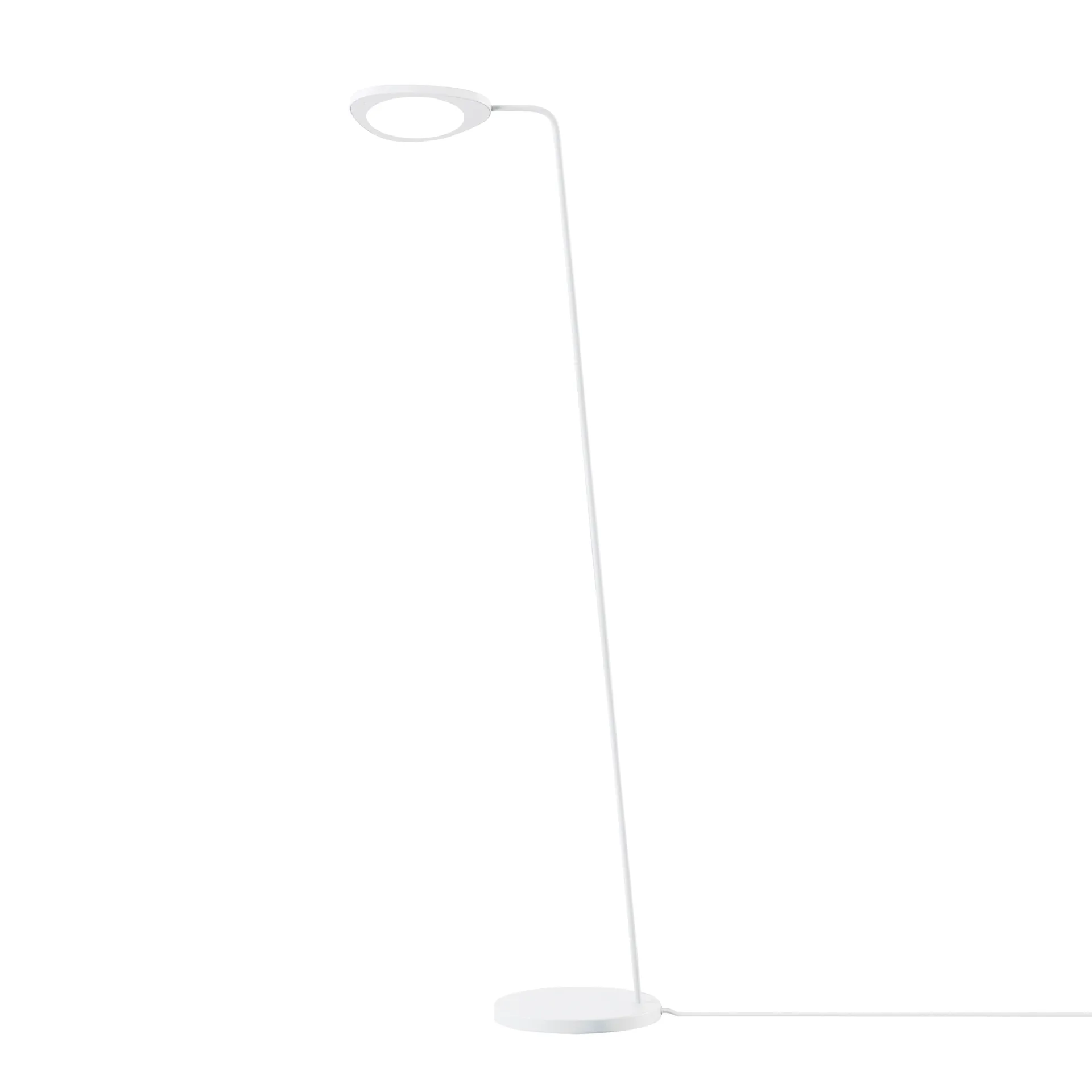 Leaf vloerlamp, wit Muuto