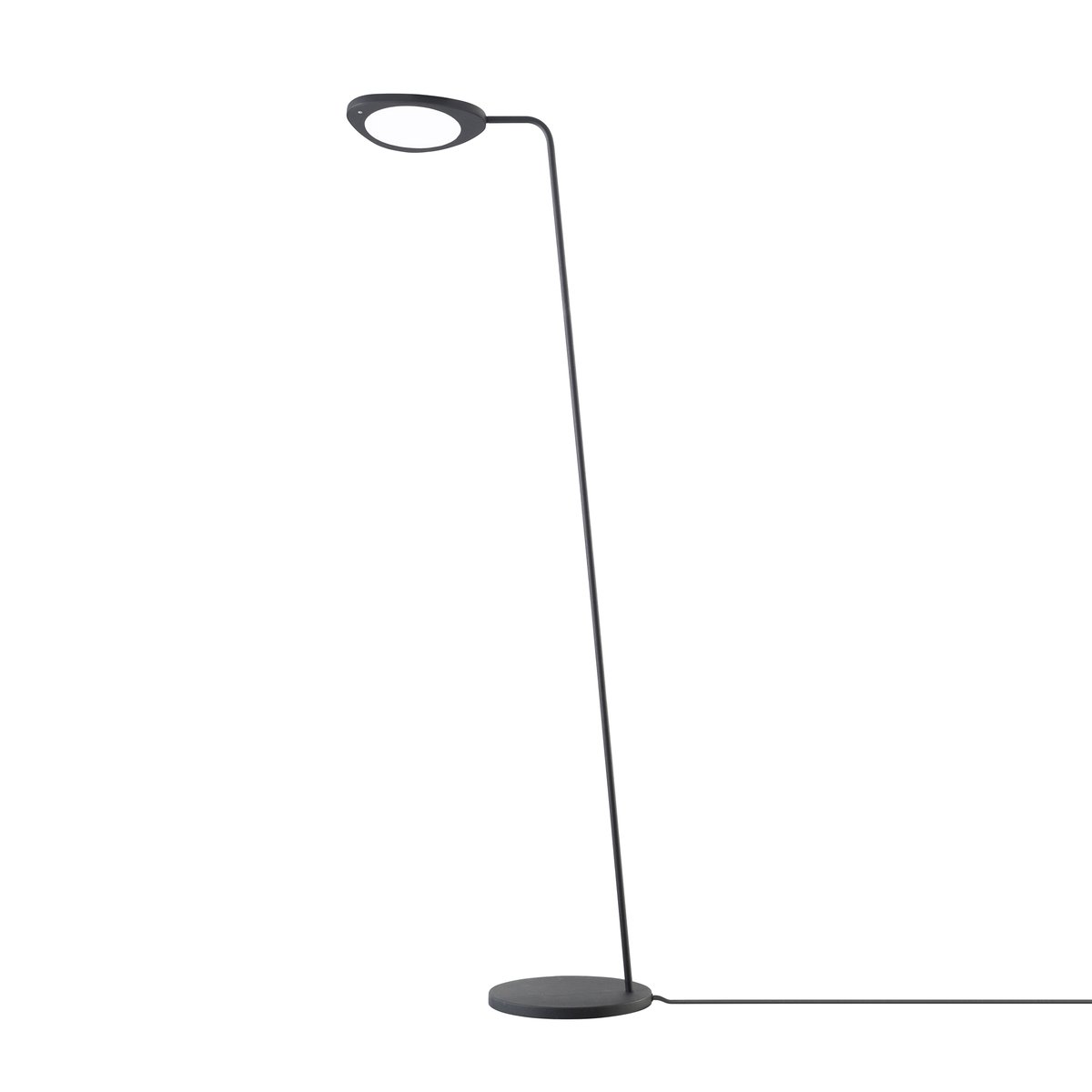 Muuto Leaf vloerlamp zwart | Scandinavisch Interieur | Vloerlampen | Zwart