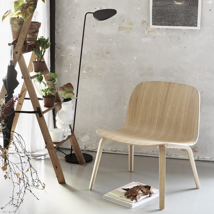 Leaf vloerlamp, zwart Muuto