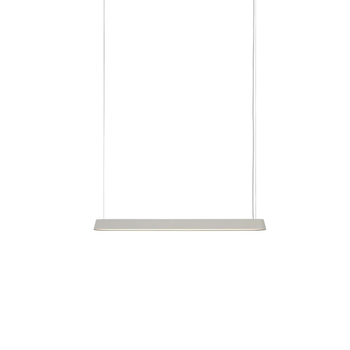 Linear hanglamp - grey, 87,2 cm - Muuto