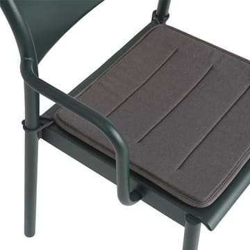 Linear Steel Armchair zitkussen - Twitell dark grey - Muuto