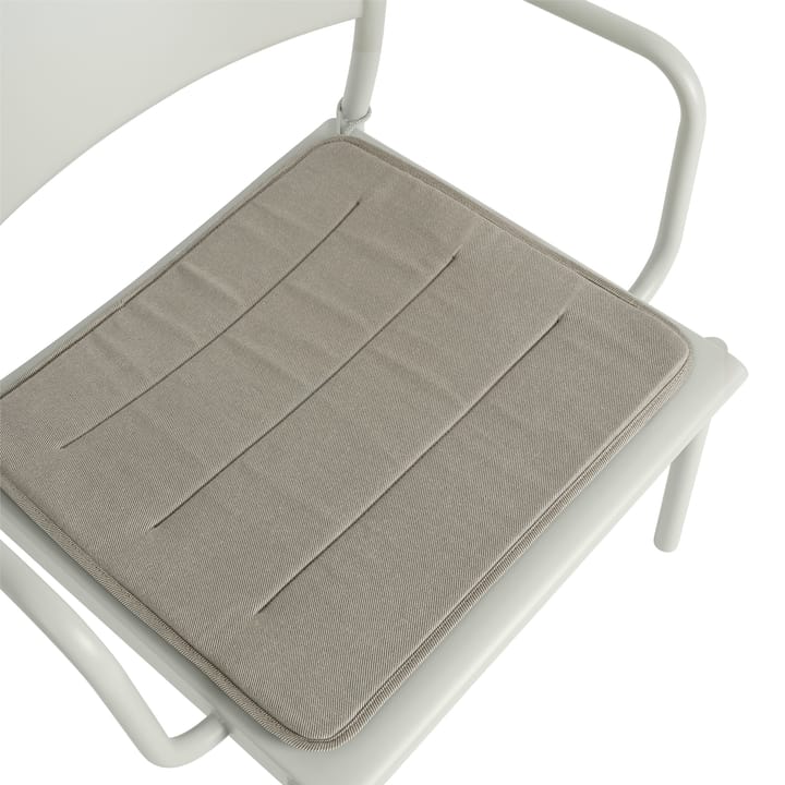 Linear Steel Armchair zitkussen, Twitell light grey Muuto