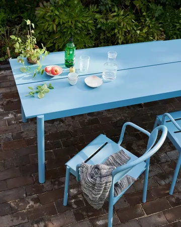 Linear Steel armstoel - Grey (RAL 7044) - Muuto