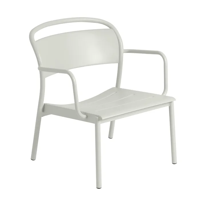 Linear Steel loungestoel - Grijs - Muuto
