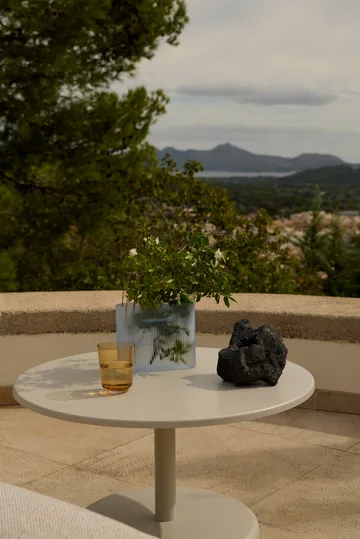 Linear Steel salontafel - Grijs, Ø70x40 cm - Muuto