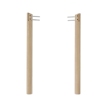 Linear System Connecting Legs poten - Oak - Muuto