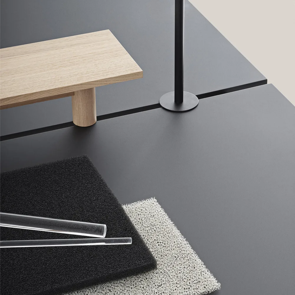 Linear System dienblad, Oak 170 cm Muuto