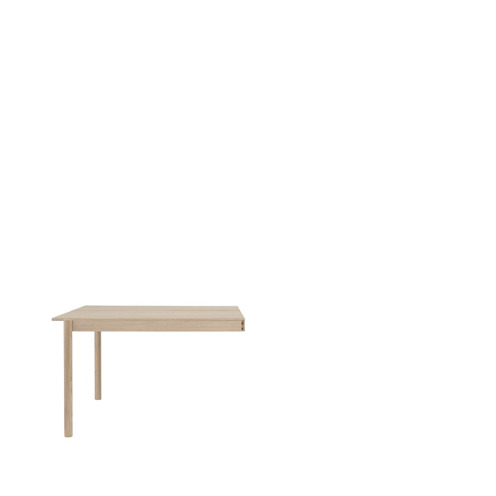 Muuto Linear System End Module tafel Oak veener-Oak 142x120 cm