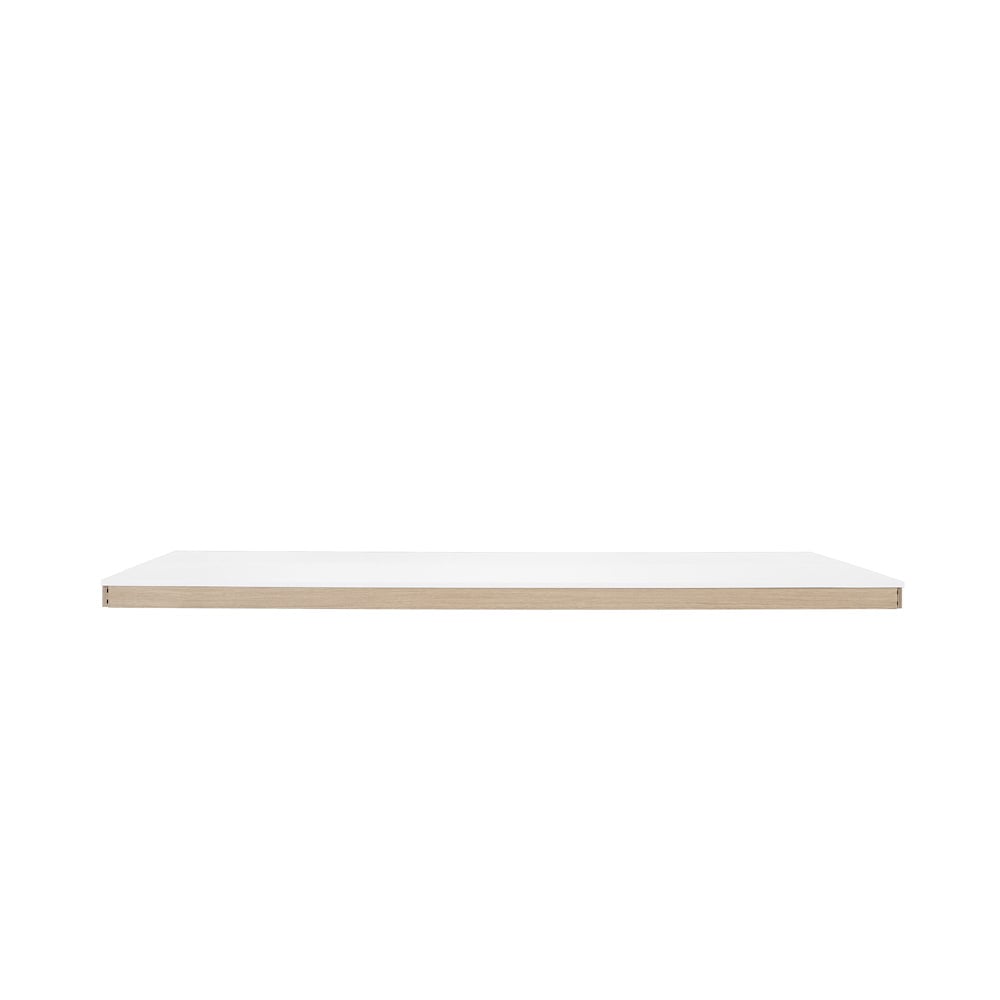 Muuto Linear System Middle Module tafel White laminate-ABS-Oak