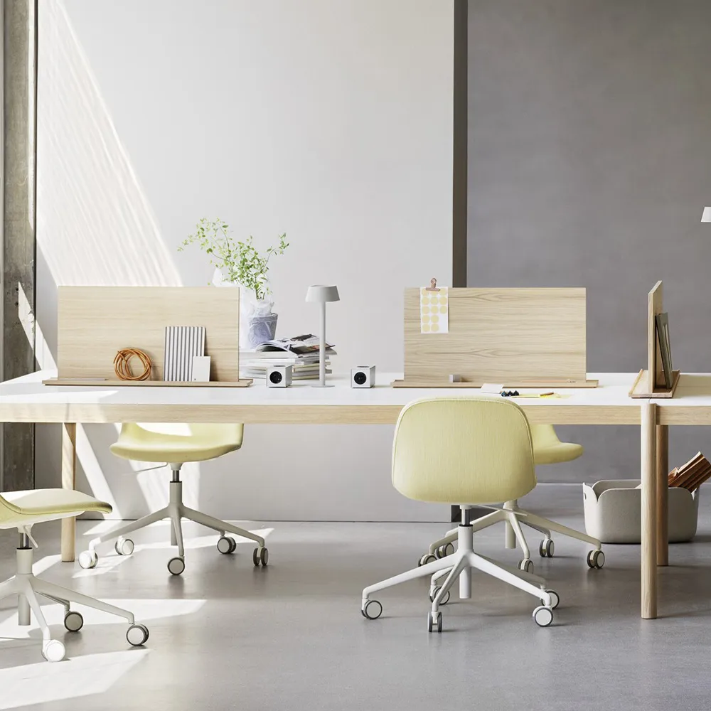 Linear System scherm, Oak 178 cm Muuto