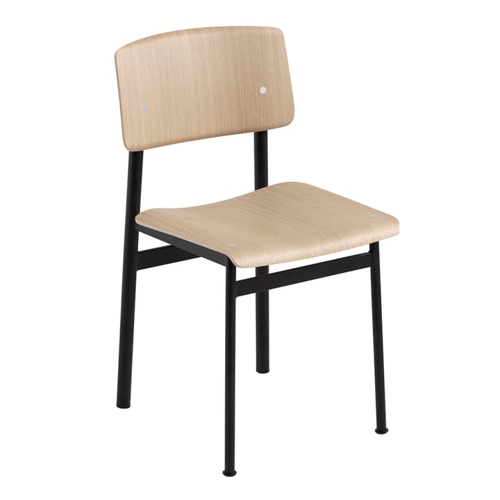 Loft Chair stoel - Oak-Black - Muuto