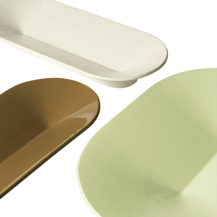 Mere schaal 51,5x21,5 cm, Brown Green Muuto