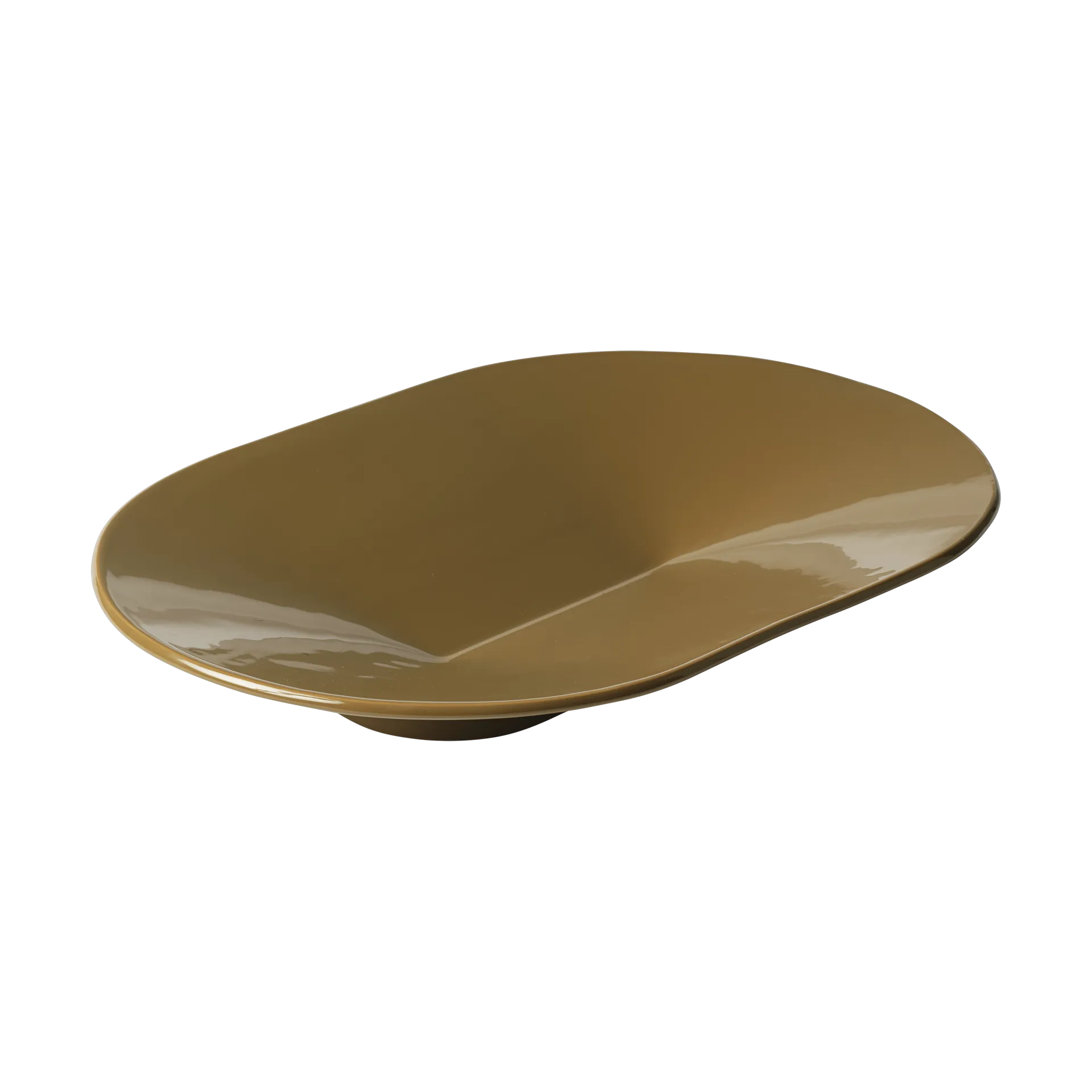 Mere schaal 52x36 cm, Brown Green Muuto